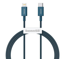 PD кабель Baseus Superior Series Fast Charging Data Cable Type-C to iP PD 20W 1m Darkblue CATLYS-A03 mag-695315620532156189