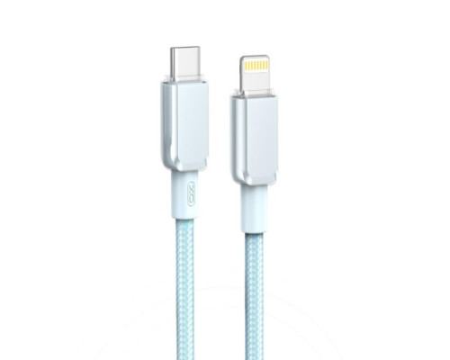Кабель XO NB-Q250A PD 27W/1m Type-c to Lightning Fast Charging Синій mag-6920680844630969