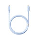 PD Кабель Baseus Silky Series Type-C to Lightning 20W 1m Blue P10377700313-00 mag-6932172668891107252