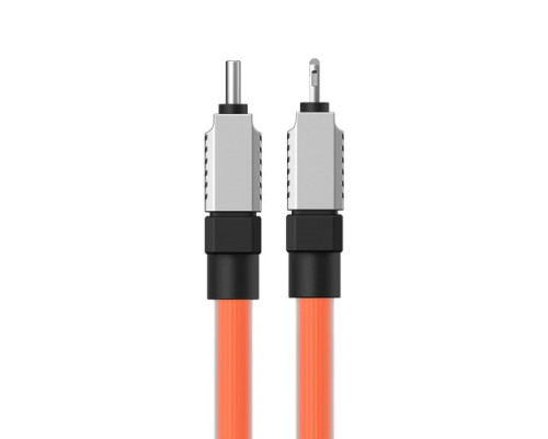 PD кабель Baseus CoolPlay Series Fast Charging Cable Type-C to iP 20W 1m Orange CAKW000007 mag-693217262659461642