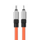 PD кабель Baseus CoolPlay Series Fast Charging Cable Type-C to iP 20W 1m Orange CAKW000007 mag-693217262659461642