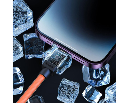 PD кабель Baseus CoolPlay Series Fast Charging Cable Type-C to iP 20W 1m Orange CAKW000007 mag-693217262659461642