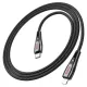 PD Кабель HOCO U133 Monte PD charging data cable iP 1,2m. Black mag-6942007618250146721