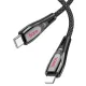PD Кабель HOCO U133 Monte PD charging data cable iP 1,2m. Black mag-6942007618250146721