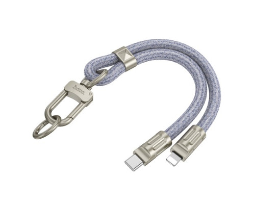 PD Кабель - Шнурок для браслета HOCO GH5 Elegant C to iP 20W/0.22m Blue mag-6942007630948137367