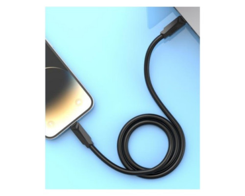 Кабель XO NB-Q233A Type-c to Lightning 27W Data Cable Чорний mag-69206808340991038