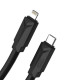 Кабель XO NB-Q233A Type-c to Lightning 27W Data Cable Чорний mag-69206808340991038
