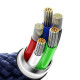 PD Кабель Baseus Glimmer Series Fast Charging Data Cable Type-C to iP 20W 1m Blue CADH000003 mag-693217261785156097