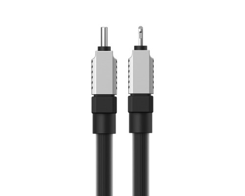 PD кабель Baseus CoolPlay Series Fast Charging Cable Type-C to iP 20W 1m Black CAKW000001 mag-6932172626563128905