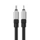 PD кабель Baseus CoolPlay Series Fast Charging Cable Type-C to iP 20W 1m Black CAKW000001 mag-6932172626563128905