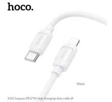 PD Кабель HOCO X115 Surpass PD27W fast charging data cable iP 1m White mag-6942007651967153096