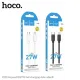PD Кабель HOCO X115 Surpass PD27W fast charging data cable iP 1m White mag-6942007651967153096