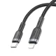 PD Кабель HOCO U117 Grand PD intelligent power-off charging data cable iP Black mag-6942007601467145267