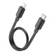 PD Кабель HOCO X96 Hyper PD charging data cable iP(L=0.25M) Black mag-69420076093641720