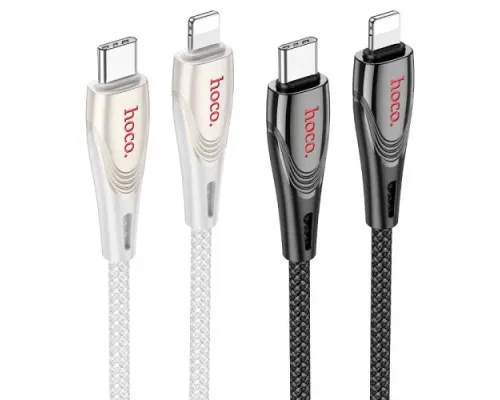 PD Кабель HOCO U133 Monte PD charging data cable iP 1,2m. Gray mag-6942007618267146722