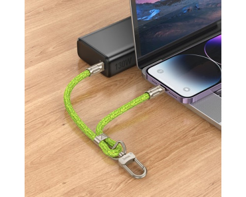PD Кабель - Шнурок для браслета HOCO GH5 Elegant C to iP 20W/0.22m Green mag-6942007630955137368
