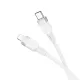 PD Кабель HOCO X109 Energy silicone charging data cable Type-C-to-iP 27W/1m. White mag-6942007636193146734