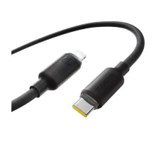 PD Кабель Baseus Foamed Silicone Type-C to Lightning 20W 1m Black E0426A00 mag-6932172693947145756