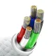 PD Кабель Baseus Glimmer Series Fast Charging Data Cable Type-C to iP 20W 1m White CADH000002 mag-6932172617868152075