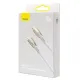 PD Кабель Baseus Glimmer Series Fast Charging Data Cable Type-C to iP 20W 1m White CADH000002 mag-6932172617868152075