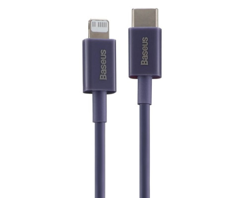 PD кабель Baseus Superior Series Fast Charging Data Cable Type-C to iP PD 20W 1m Purple CAYS001505 mag-693217262365456101