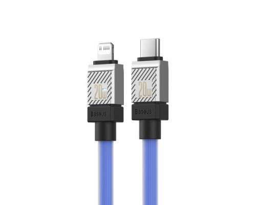 PD кабель Baseus CoolPlay Series Fast Charging Cable Type-C to iP 20W 2m Blue CAKW000103 mag-693217262662454587