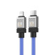 PD кабель Baseus CoolPlay Series Fast Charging Cable Type-C to iP 20W 2m Blue CAKW000103 mag-693217262662454587