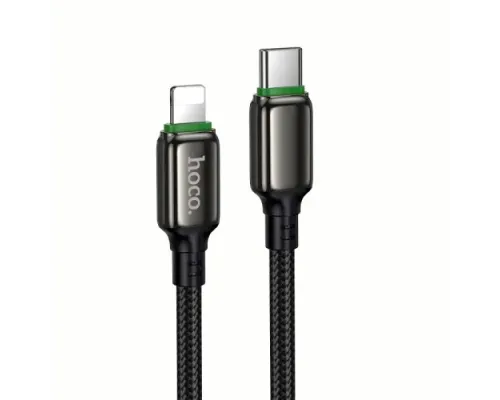 PD Кабель HOCO X127 Exceed PD30W charging data cable iP Black mag-6942007675581153964