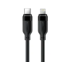 PD кабель ACEFAST C16-01 Type-C to Lightning TPU charging data cable 1,2m Black mag-6974316286196153845