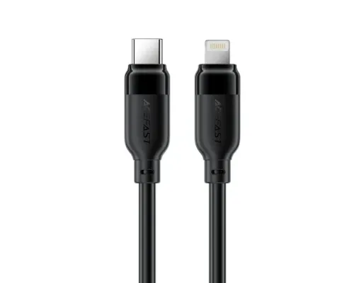 PD кабель ACEFAST C16-01 Type-C to Lightning TPU charging data cable 1,2m Black mag-6974316286196153845