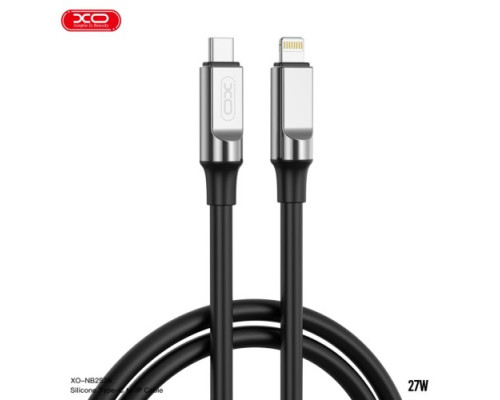Кабель XO NB-Q252A PD 27W/1m Type-c to Lightning Fast Charging Чорний mag-6920680844777961