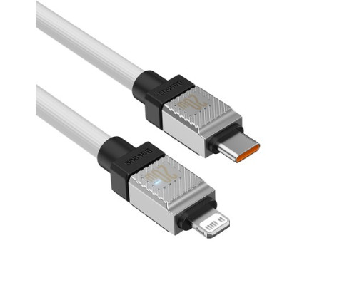 PD кабель Baseus CoolPlay Series Fast Charging Cable Type-C to iP 20W 2m White CAKW000102 mag-693217262661754690