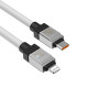 PD кабель Baseus CoolPlay Series Fast Charging Cable Type-C to iP 20W 2m White CAKW000102 mag-693217262661754690