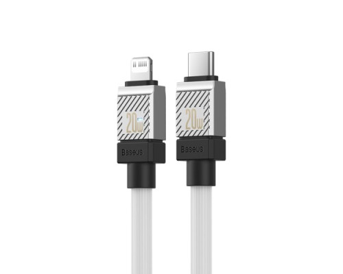 PD кабель Baseus CoolPlay Series Fast Charging Cable Type-C to iP 20W 2m White CAKW000102 mag-693217262661754690