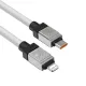 PD кабель Baseus CoolPlay Series Fast Charging Cable Type-C to iP 20W 1m White CAKW000002 дефект пак mag-2000001588963144407