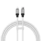 PD кабель Baseus CoolPlay Series Fast Charging Cable Type-C to iP 20W 1m White CAKW000002 дефект пак mag-2000001588963144407