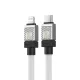 PD кабель Baseus CoolPlay Series Fast Charging Cable Type-C to iP 20W 1m White CAKW000002 дефект пак mag-2000001588963144407
