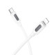 PD Кабель BOROFONE BX114 Structure Silicone Type-C to Lightning 27W/1m білий mag-6941991116834138230