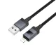 Кабель HOCO X118 Generous charging data cable with display iP black mag-6942007655071145299