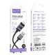 Кабель HOCO X118 Generous charging data cable with display iP black mag-6942007655071145299