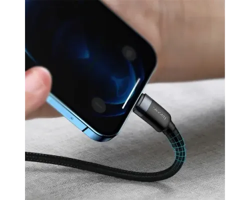 PD Кабель Baseus Cafule Cable Type-C to iP PD 20W 1m Gray+Black CATLKLF-G1 mag-6953156297449147511