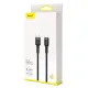 PD Кабель Baseus Cafule Cable Type-C to iP PD 20W 1m Gray+Black CATLKLF-G1 mag-6953156297449147511
