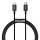 PD кабель Baseus Superior Series Fast Charging Data Cable Type-C to iP PD 20W 1m Black CATLYS-A01 mag-6953156205307129979