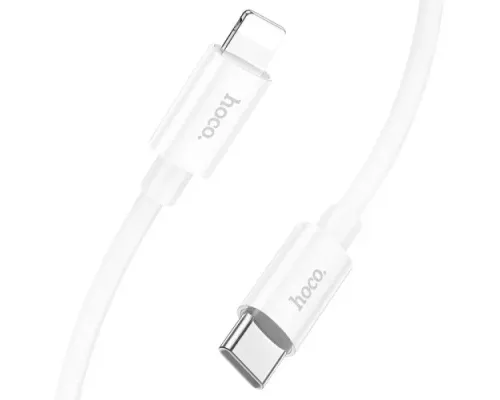PD Кабель HOCO X87 Magic silicone PD charging data cable for iP PD20W/1m. White mag-6931474783189146023