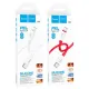 PD Кабель HOCO X87 Magic silicone PD charging data cable for iP PD20W/1m. White mag-6931474783189146023