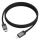PD Кабель HOCO X118 Generous PD27W charging data cable with display iP black mag-6942007655064145100