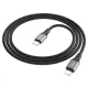 PD Кабель HOCO X86 iP Spear PD silicone charging data cable 1м Black mag-6931474777898152099