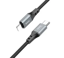PD Кабель HOCO X86 iP Spear PD silicone charging data cable 1м Black mag-6931474777898152099