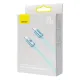 PD кабель Baseus Crystal Shine Series Fast Charging Type-C to iP 20W 1.2m Sky Blue CAJY001303 mag-6932172614461144955