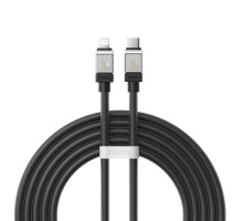 PD кабель Baseus CoolPlay Series Fast Charging Cable Type-C to iP 20W 2m Black CAKW000101 mag-693217262660054696